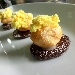 -Bonbon di mimosa con biscuit al grand-marnier - -