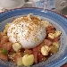 -Burrata alla bottarga con macedonia di pomodori e lupini di terra - -