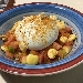 -Burrata alla bottarga con macedonia di pomodori e lupini di terra - -