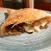 -Calzone integrale con funghi cardoncelli - -