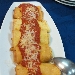 -Cannoncino di crepes farcito con mousse di ricotta e capriccio di salumi - -