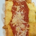 -Cannoncino di crepes farcito con mousse di ricotta e capriccio di salumi - -