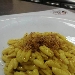 -Cavatelli alla zafferano con falsa bottarga di terra - -