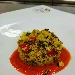 -Cous cous alla curcuma vegetariano - -