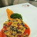 -Cous cous alla curcuma vegetariano - -