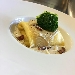 -Crespelle all'ortolana  con salsa ai funghi  - -
