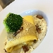 -Crespelle all'ortolana  con salsa ai funghi  - -