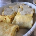-Crespelle di ricotta ovina con salsa ai funghi e speck tostato - -