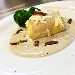 -Crespelle di ricotta ovina con salsa ai funghi e speck tostato - -