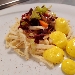 -Fettuccine di piadina con insalata capricciosa e maionese - -