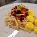 -Fettuccine di piadina con insalata capricciosa e maionese - -