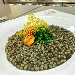 -Fregola al nero di seppia con salicornia  - -
