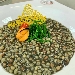 -Fregola al nero di seppia con salicornia - -