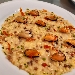 -Fregola risottata con cozze e pepite di piselli - -