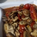 -Funghi crema spadellati con pomodori - -