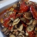 -Funghi crema spadellati con pomodori - -