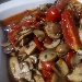 -Funghi crema spadellati con pomodori - -