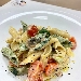 -Garganelli ubriachi con panna, funghi e pomodorino del sulcis - -
