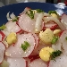 -Insalata di ravanelli, finocchi e lupini del campano - -