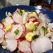 -Insalata di ravanelli, finocchi e lupini del campano - -