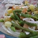 -Insalata paesana con fagiolini, patate, cipolla e pomodori - -