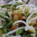 -Insalata paesana con fagiolini, patate, cipolla e pomodori - -