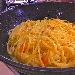 -Linguine con fiori di zucca e bottarga di muggine - -