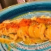-Linguine con fiori di zucca e bottarga di muggine - -