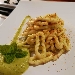 -Lorighittas con crema di zucchine e bottarga, profumate con limone e menta - -