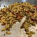-Mezzepenne con guanciale e macedonia di ortaggi - -