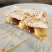 -Millefoglie di chiacchiere con spuntoni di crema bigusto - -