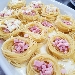 -Nidi di pasta al forno ai quattro formaggi con  prosciutto e mozzarella - -