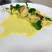 -Orecchiette broccoli e cozze con crema di formaggio allo zafferano - -