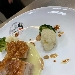 -Pancia di porchetto sardo con verdure cotte in cbt servita con schizzi di salse nobili - -