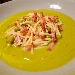 -Pasta e piselli con pancetta croccante - -