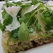 -Pizza integrale bianca con rucola e grana - -