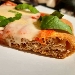 -Pizza margherita integrale - -
