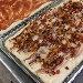 -Pizza pancetta e peperoni in teglia - -