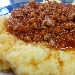 -Polenta con rag� di salsiccia alla sulcitana - -