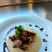 -Puntine di porchetto sardo con crema di patate e salsa al carignano del sulcis - -