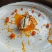 -Quenelle di formaggio al lime con crema di zucca allo zenzero e bacon croccante - -