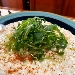 -Risottino sardo, mantecato con bufala e servito con polvere di bottarga - -