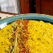 -Risotto alla zafferano con zucchine e bottarga di muggine - -