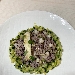 -Risotto bicolore con rana pescatrice e lime - -