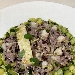 -Risotto bicolore con rana pescatrice e lime - -