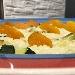 -Risotto con zucchine e vele di bottarga al lime - -