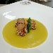 -Rond� di carr� d'agnello disossato con panko e crema parmentier  allo zafferano ed asparago selvatico - -
