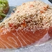 -Salmone gratinato  al profumo di limone - -