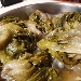-Scarola ripiena con seppie, noci e pinoli  - -