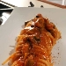 -Spaghettone quadrato con cozze in rosso e bottarga di muggine - -
